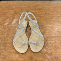 SANDALO INTRECCIO ARGENTO