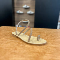 SANDALO INTRECCIO BRONZO