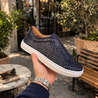 Elastika intreccio blu
