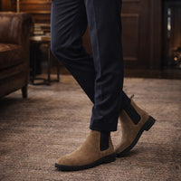 Chelsea boots alto cam beige