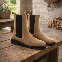 Chelsea boots alto cam beige