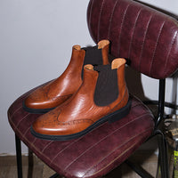 CHELSEA BOOTS INGLESE CUOIO