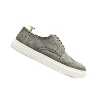 AMALFI GRAY SUEDE