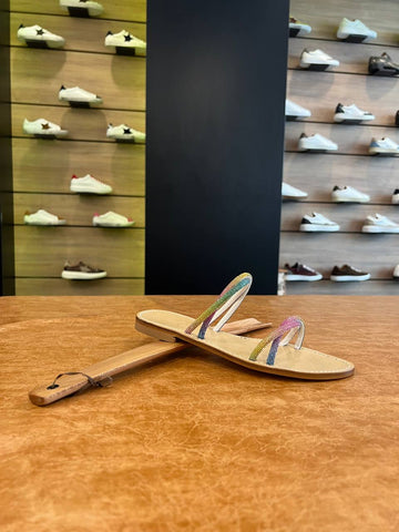 SANDALO CIABATTA MULTICOLOR