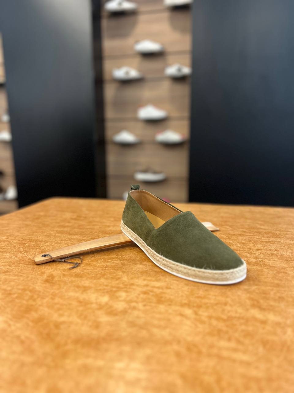 Espadrillas "AMALFI" Verde Loden