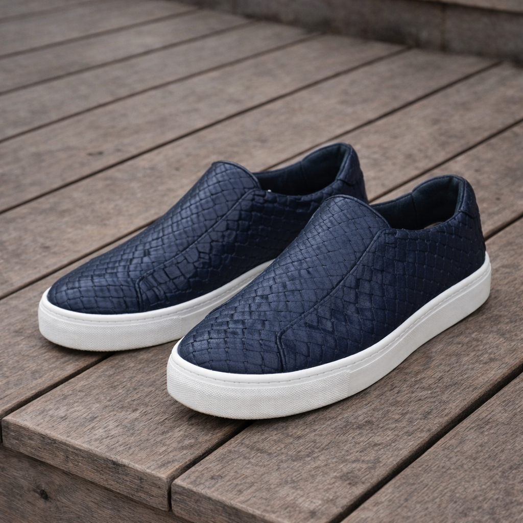 Elastika intreccio blu