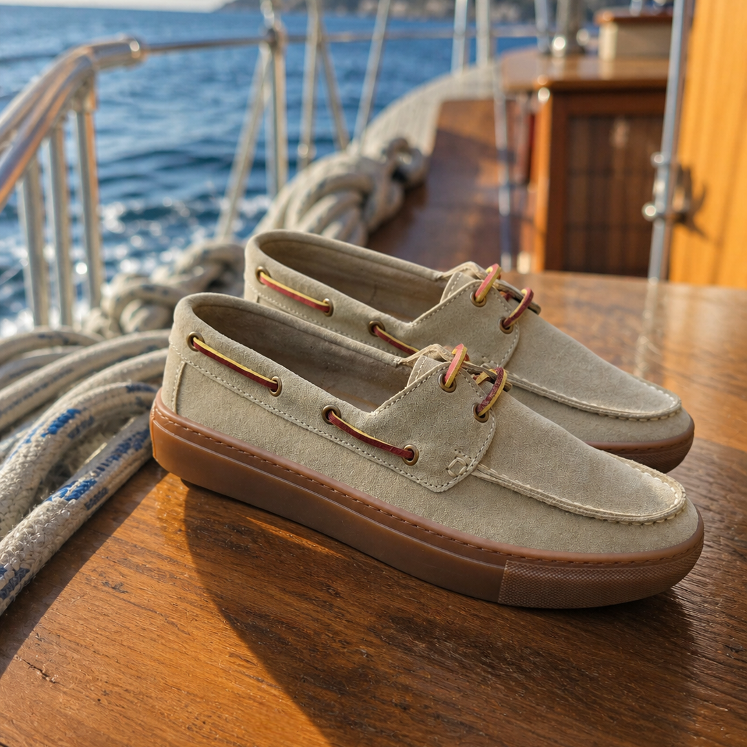 Barca cam beige-ambra