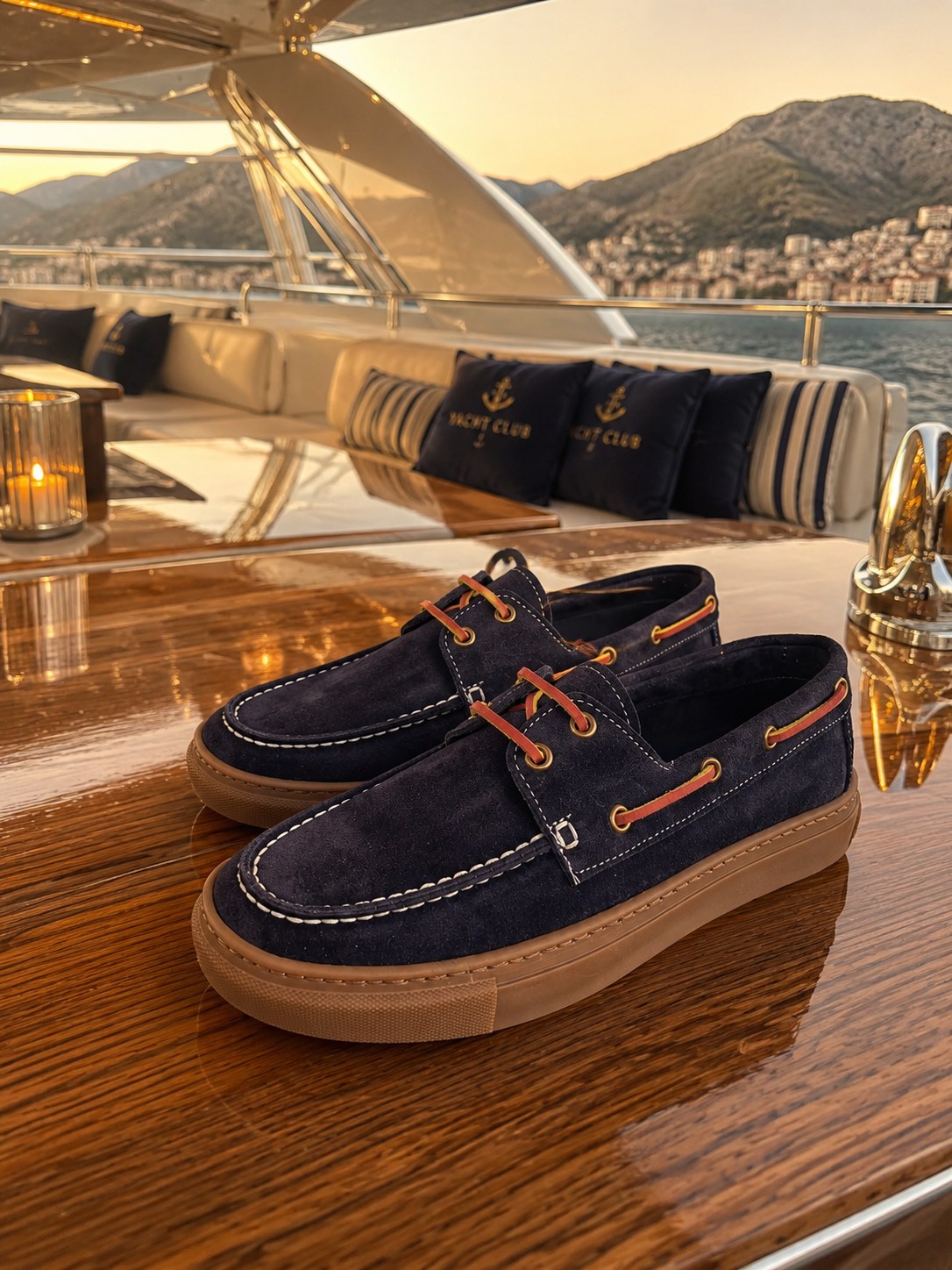 Barca cam blu