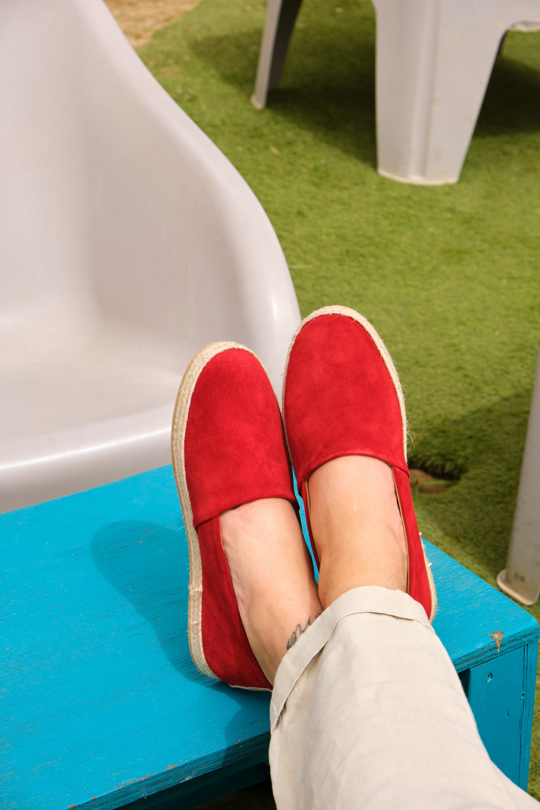 ESPADRILLAS "AMALFI" CAM ROSSO