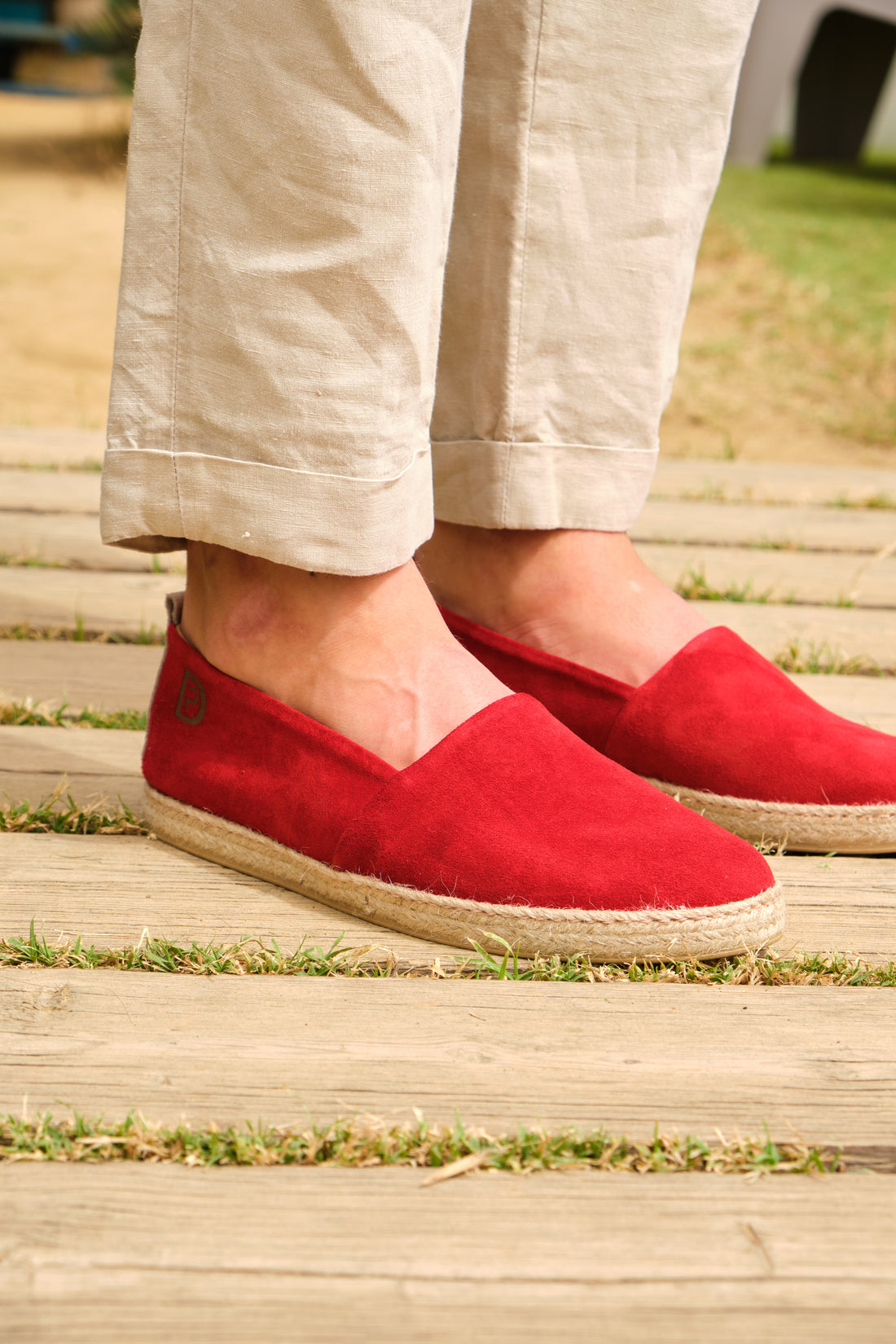 ESPADRILLAS "AMALFI" CAM ROSSO