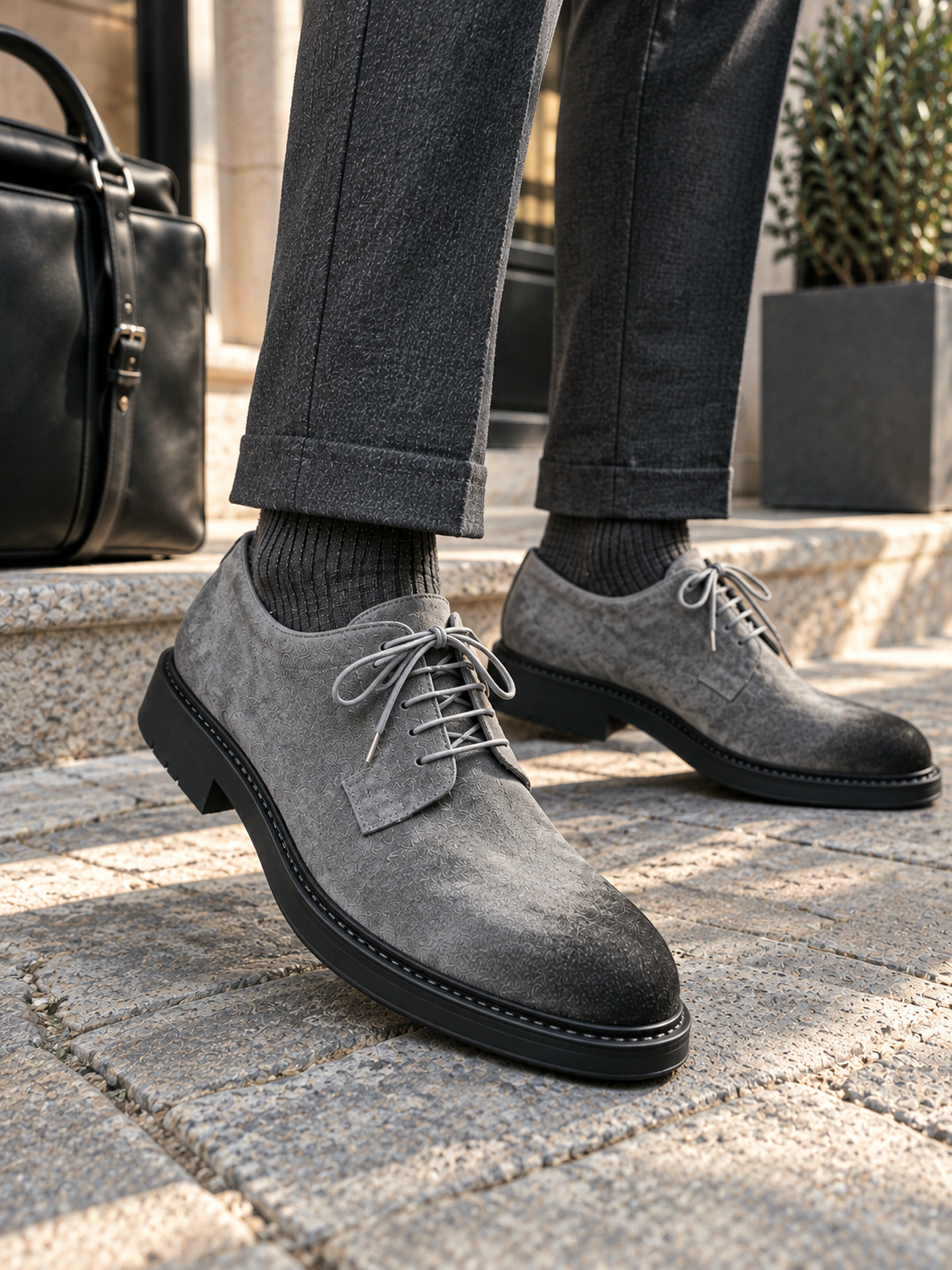 Portofino camoscio grigio