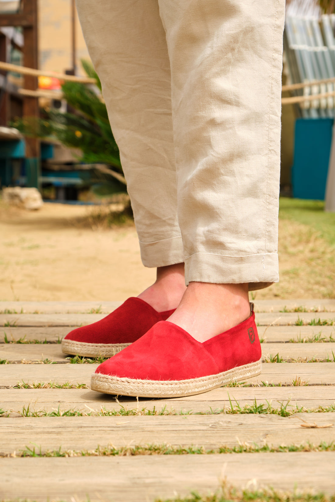 ESPADRILLAS "AMALFI" CAM ROSSO