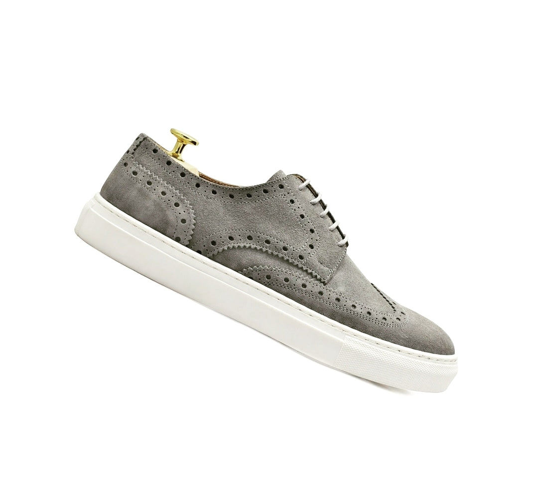 AMALFI GRAY SUEDE